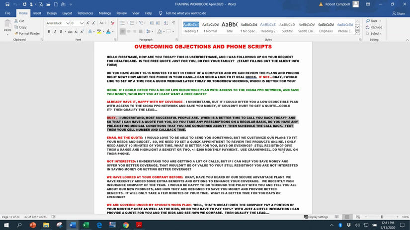 Overcoming Objections